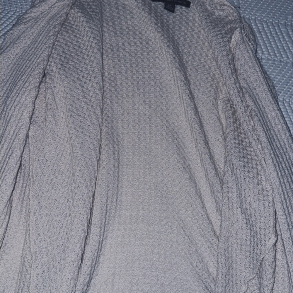 American Eagle Outfitters Gray Textured Sweater
